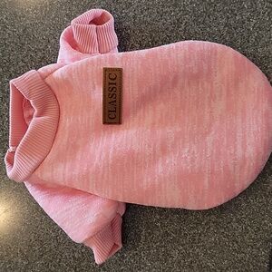 Pink Dog Sweater